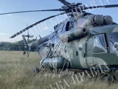 ГУР выманил в Украину российский вертолет Ми-8 с деталями к истребителям