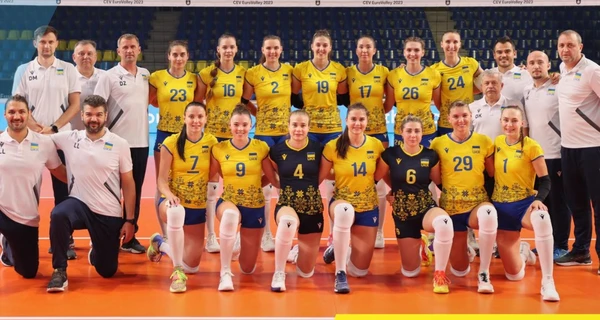 Украина обыграла Словению на женском Евро по волейболу и досрочно вышла в 1/8 финала