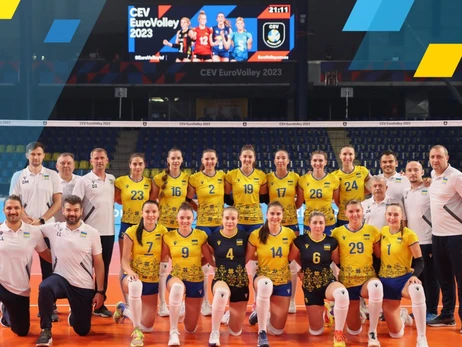 Украина обыграла Словению на женском Евро по волейболу и досрочно вышла в 1/8 финала
