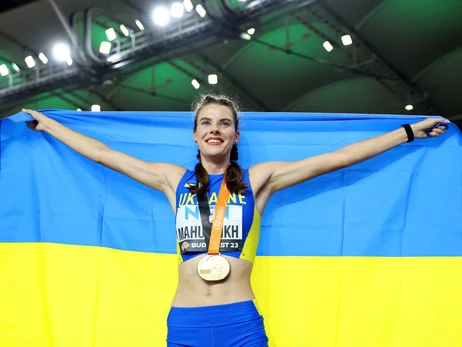 Ярослава Магучіх стала чемпіонкою світу зі стрибків у висоту