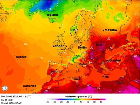 С 28 августа в Украину придет еще большая жара: столбики термометров поднимутся до +37