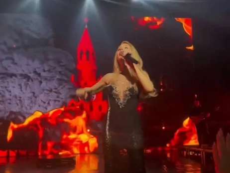 Тина Кароль «сожгла» Кремль на концерте в Киеве