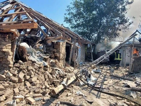 РФ обстреляла 9 областей, ночной атаке подверглись Никополь и Сумщина 
