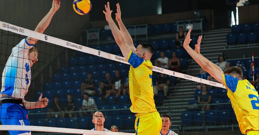 Україна програла Словенії у стартовому матчі на чемпіонаті Європи з волейболу