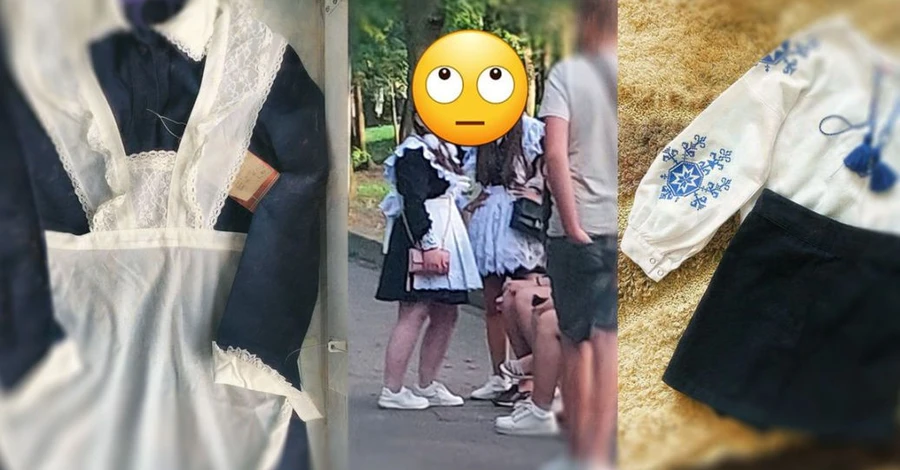 В соцсетях разразился скандал из-за девушек в школьном наряде времен СССР в Черновцах