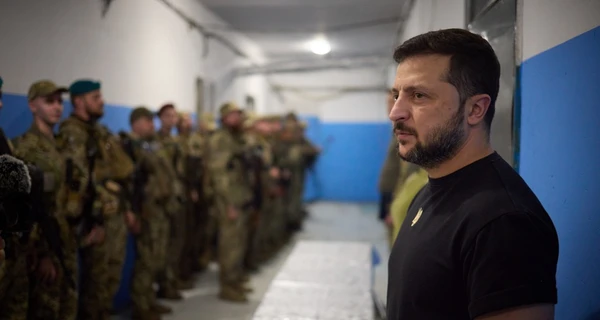Зеленский посетил боевые бригады в Донецкой области