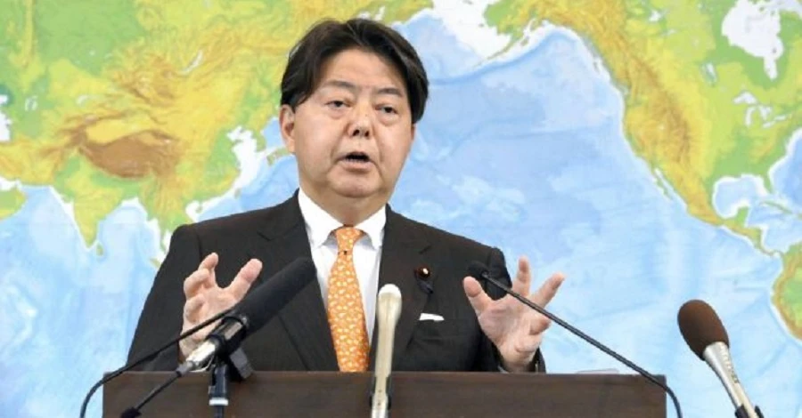 В Украину прибывает министр иностранных дел Японии Йосимаса Хаяси
