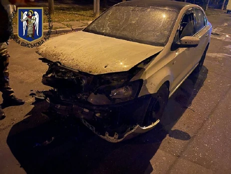В результате ночного удара РФ по Киеву травмирован мужчина