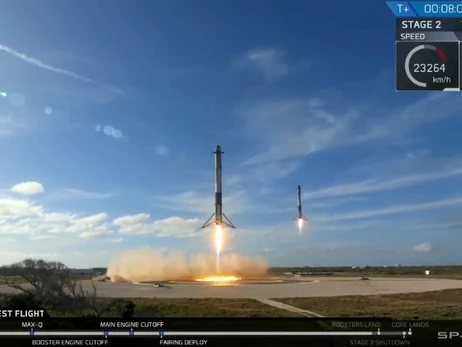 SpaceX здійснила запуск 22 нових супутників Starlink