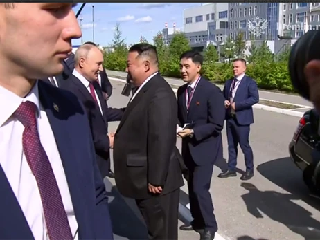 Путін зустрів Кім Чен Ина на космодромі «Восточний»