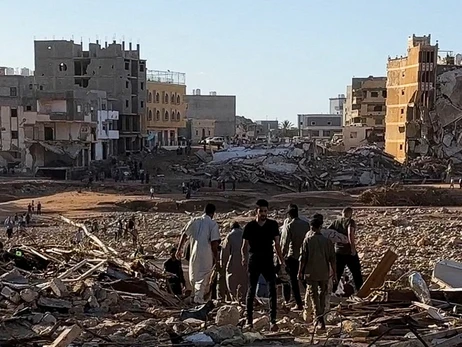 Через повінь у Лівії знищено чверть міста, місцева влада повідомляє про 5 тисяч загиблих