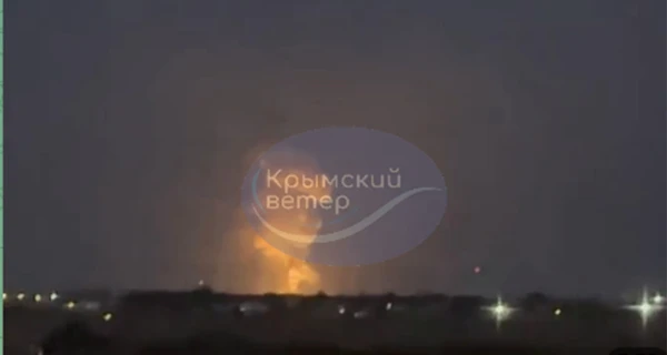 В Евпатории раздались взрывы у воинской части