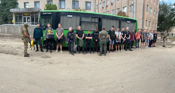 На Одещине задержали большую группу уклонистов, которые рисковали жизнью ради побега