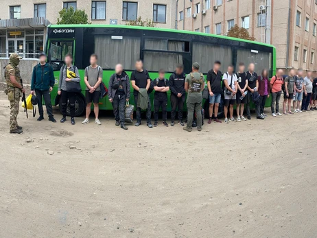 На Одещині затримали велику групу ухилянтів, які ризикували життям заради втечі