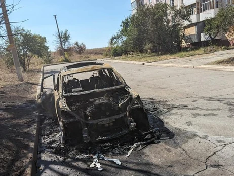 Россияне атаковали дронами машину шведских журналистов в Запорожской области 