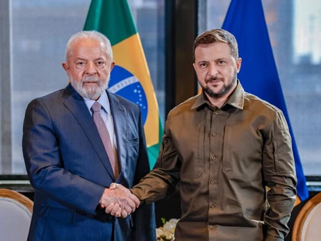 Зеленский встретился с президентом Бразилии, который предлагал Украине отдать Крым