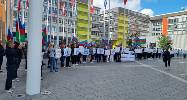 Акция против сепаратизма под стенами Европарламента: Азербайджан и Украина объединились против общего зла