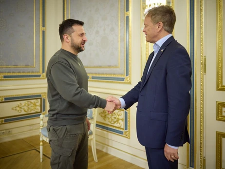 Новый министр обороны Великобритании встретился с Зеленским в Киеве