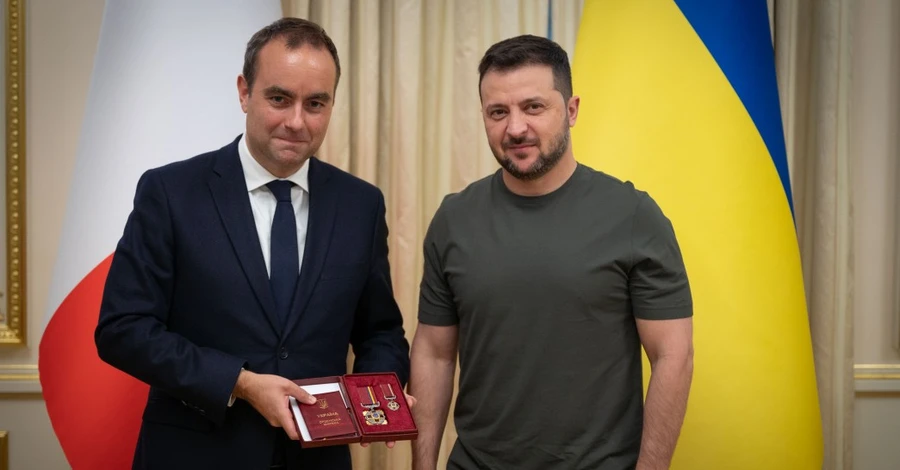 Зеленський обговорив із головою Міноборони Франції посилення ППО України 