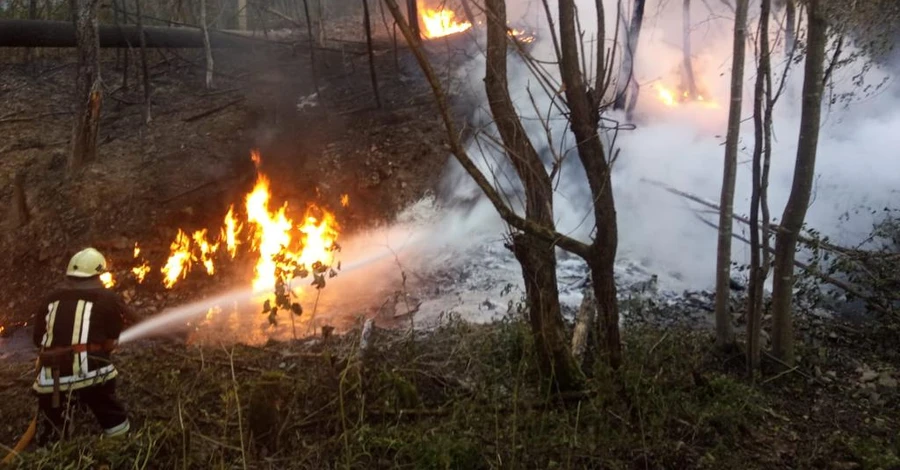 Пострадавшие от пожара нефтепровода во Франковщине получили 40-70% ожогов тела