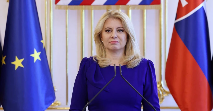 У президентки Словаччини підтвердили, що вона не підтримала передачу допомоги Україні