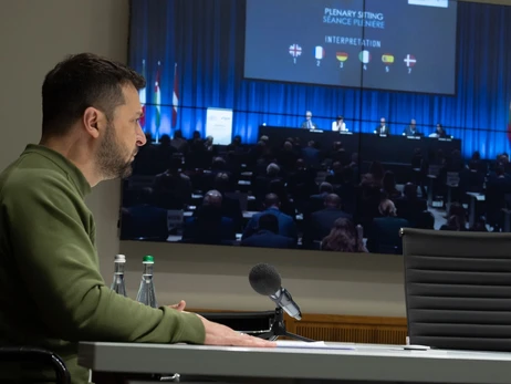 Зеленский во время выступления на сессии ПА НАТО сравнил нападения на Израиль и Украину