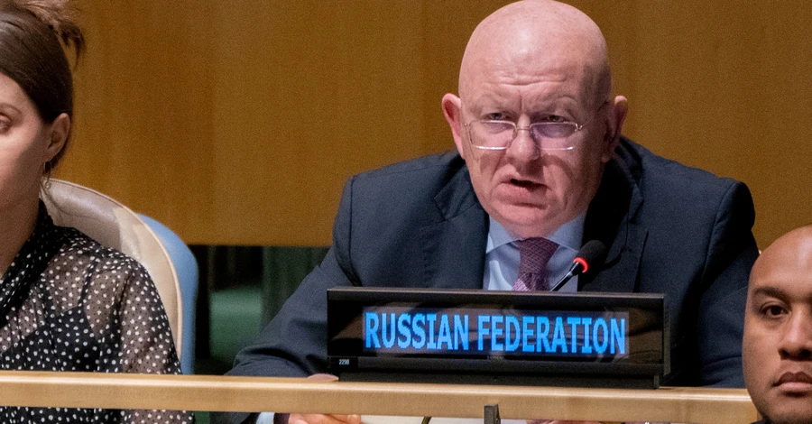 Небензя в ООН заявив, що Росія вдарила по селу Гроза, тому що там ховали 