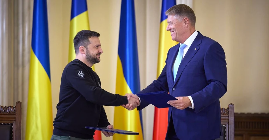 Зеленський у Румунії домовився про навчання пілотів для F-16 та 