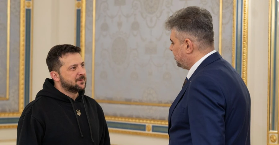 Зеленський зустрівся з прем'єром Румунії, щоб обговорити оборонну підтримку 