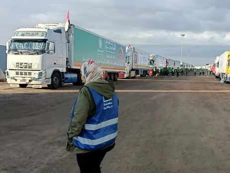Египет открыл коридор гуманитарной помощи Газе