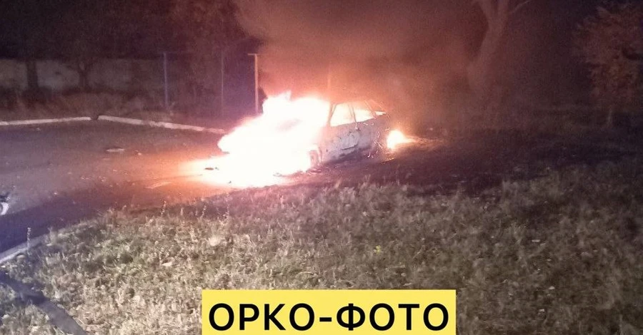 В Мелитополе партизаны подорвали авто оккупантов, грабивших местных жителей