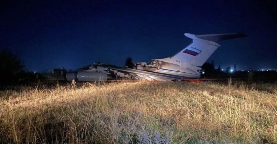 В Таджикистане разбился российский военно-транспортный самолет Ил-76