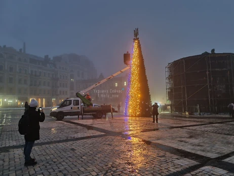 В КГВА назвали условие, при котором главная елка будет установлена ​​на Софиевской площади