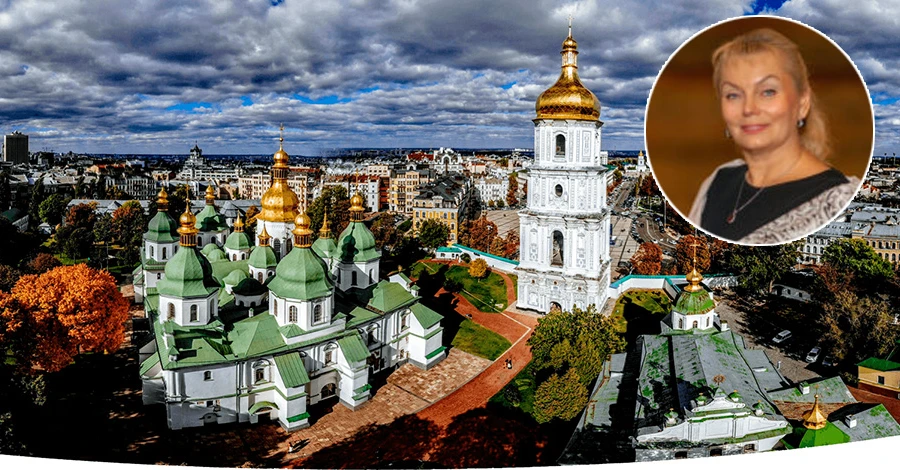 Гендиректор заповедника Неля Куковальская: На "Святой Софии" установят новые кресты, а купола будут золотить после войны