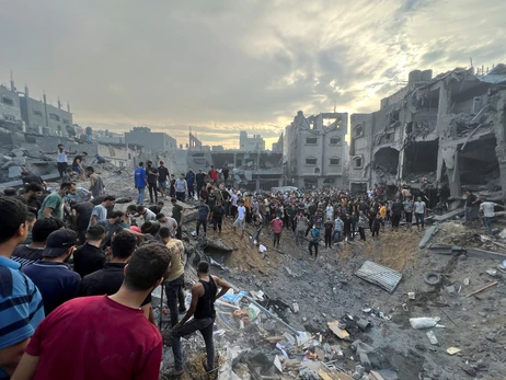 ХАМАС обвинил Израиль в обстреле лагеря для беженцев в секторе Газа