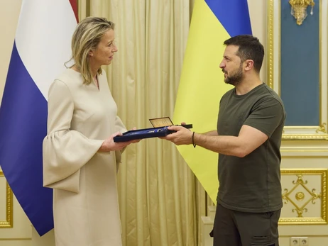 Зеленський обговорив підтримку України із головою Міноборони Нідерландів