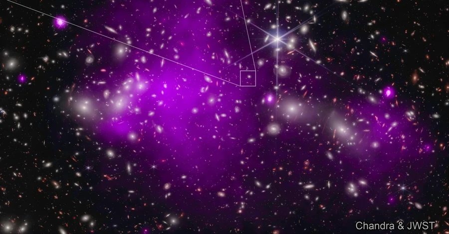 NASA показало самую отдаленную черную дыру, которую смогли зафиксировать телескопы