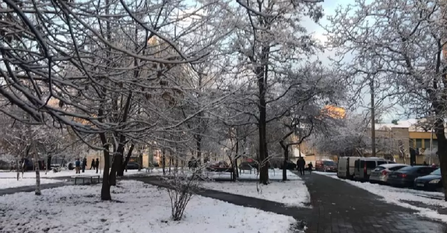 В Украину идут 14-градусные морозы и снег