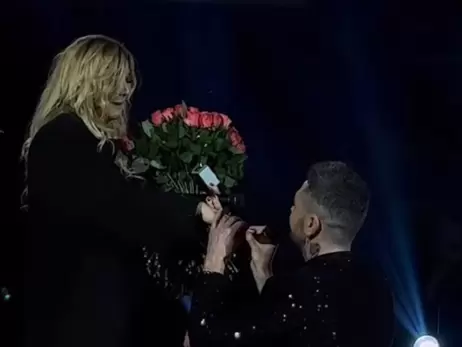 Ірину Білик шанувальник покликав заміж під час концерту у Львові