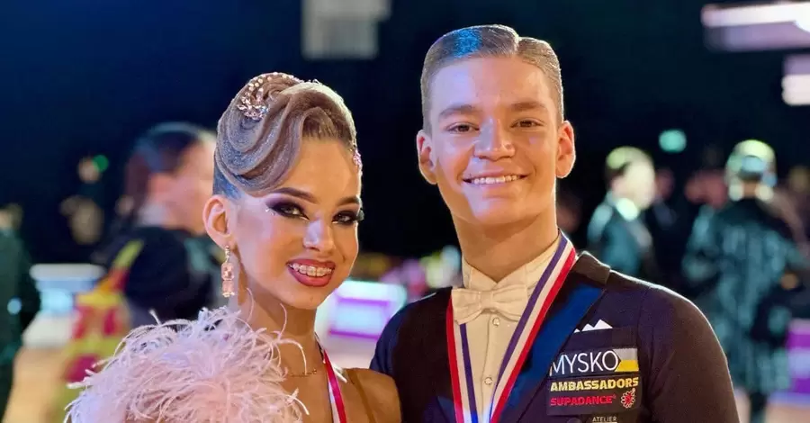Украинская пара подростков-танцоров победила на чемпионате мира в Нидерландах