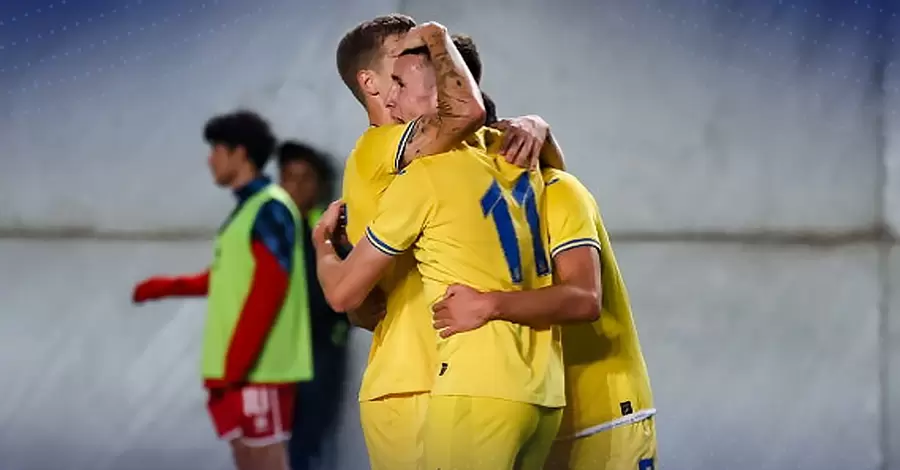 Украинская молодежная сборная по футболу разгромила Люксембург 4:0 в отборе на Евро