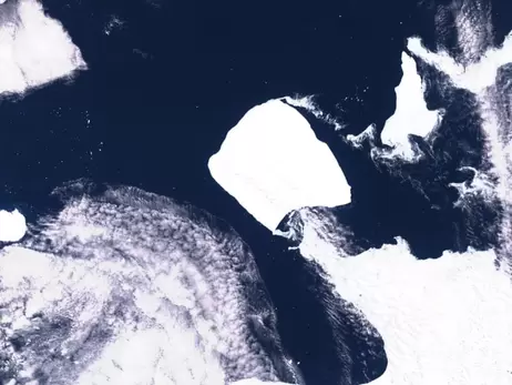 Найбільший у світі айсберг знову почав дрейфувати через 30 років 