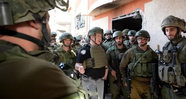 Премьер-министр Израиля Нетаниягу прибыл в сектор Газа