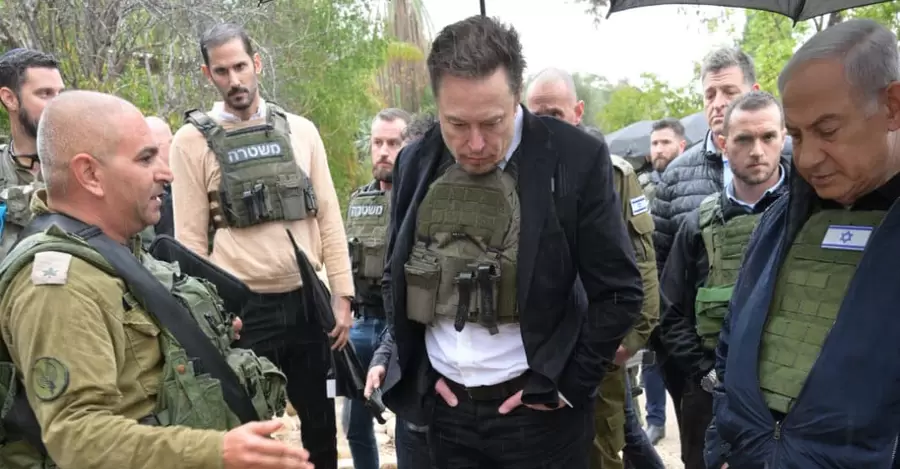 Илон Маск после антисемитского скандала прилетел в Израиль