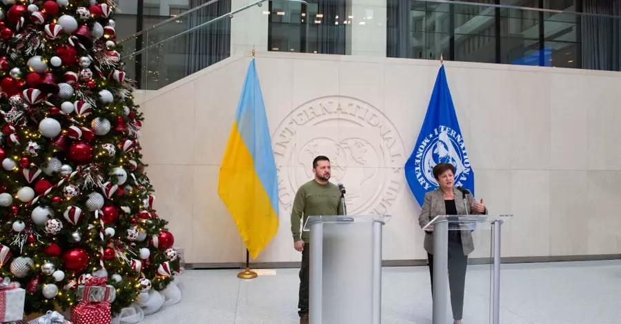После встречи с Зеленским глава МВФ объявила об очередном транше для Украины