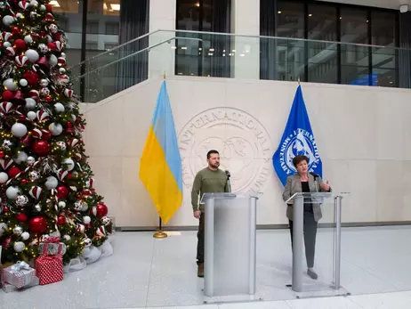 После встречи с Зеленским глава МВФ объявила об очередном транше для Украины