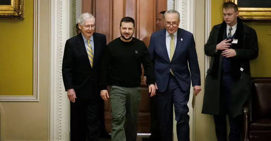 Зеленский на встрече с сенаторами пообещал не допустить разворовывания помощи от США