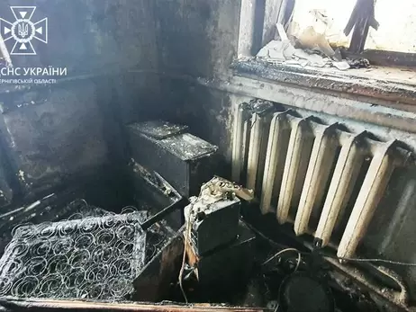 У Чернігівській області внаслідок пожежі загинула жінка разом із дітьми