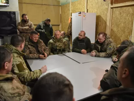 Залужний, Умєров та Шаптала відвідали позиції військових у районі Куп’янська