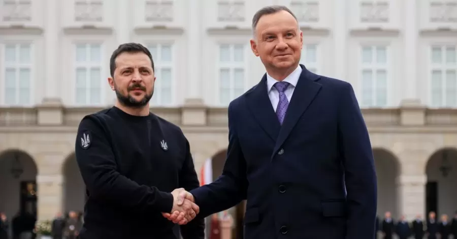 Зеленський і Дуда обговорили вступ України до НАТО